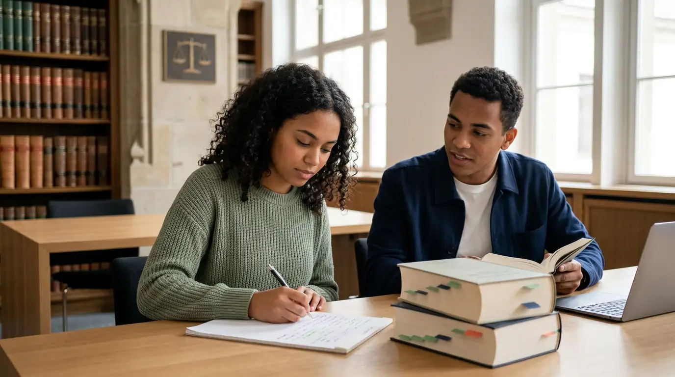 Juristische Abschlussarbeit mit Gutachtenstil und Rechtsdogmatik