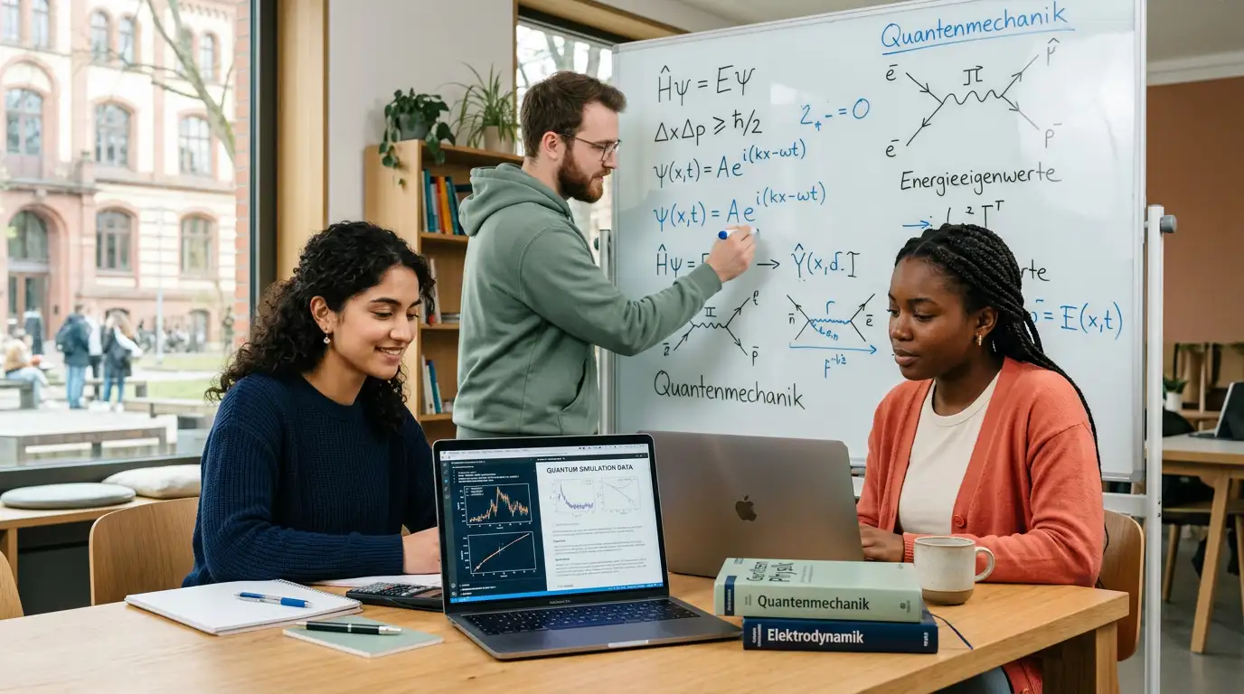 Abschlussarbeit in Physik mit Experiment und Datenanalyse