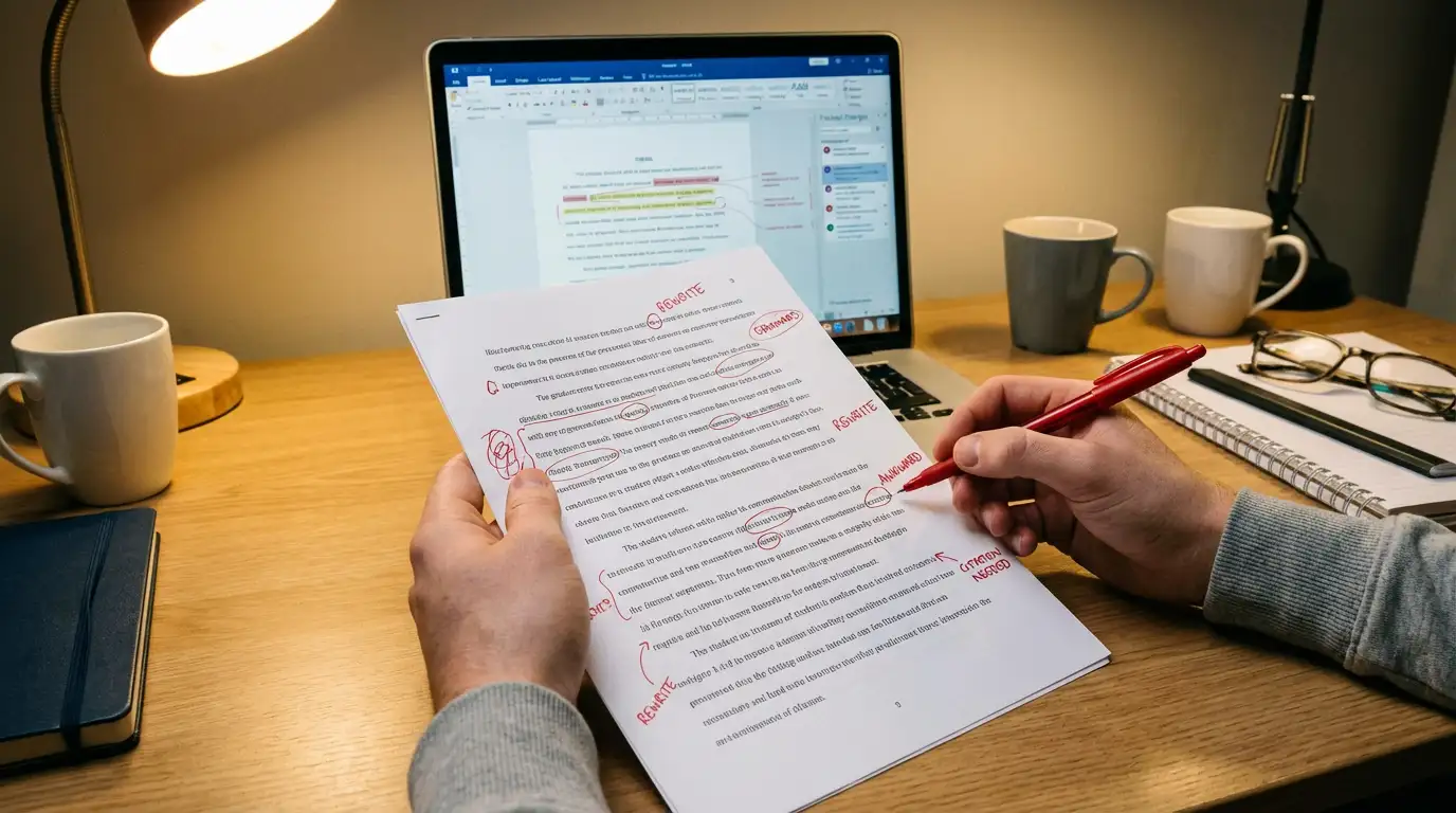 Professionelles Lektorat einer wissenschaftlichen Arbeit